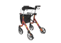 Preview: Rehasense Space LX Rollator Flower, der Leichtgewichtrollator im verspielten Flower Design