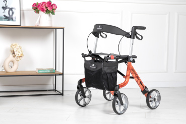 Preview: Rehasense Space LX, der Leichtgewichtsrollator im einzigartigen Peony-Design