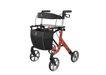 Rehasense Space LX, der Leichtgewichtsrollator im einzigartigen Peony-Design