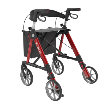 Preview: Rollator STYLUS BX-L 60 Fresh Red