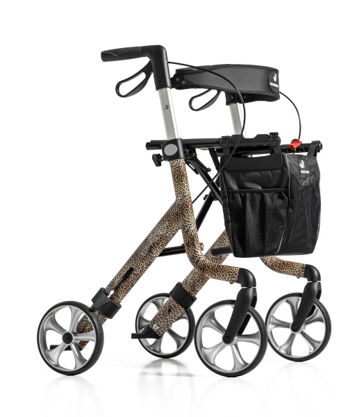Rehasense Space LX, der Leichtgewichtsrollator im einzigartigen Cheetah-Design